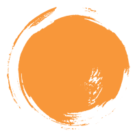 Circular paint swatch